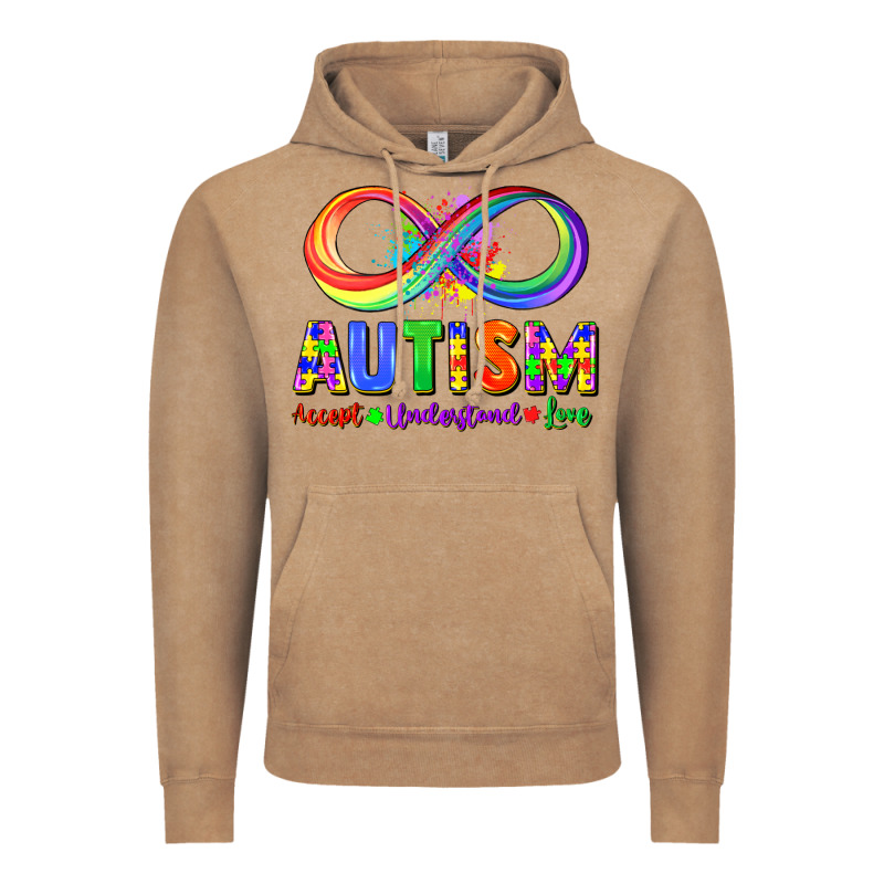 Autism Accept Understand Love Vintage Hoodie by FaDigitalArtStudio | Teevron