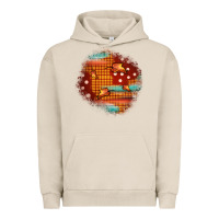 Pigment French Oak fall patch Urban Hoodie - JahusDesignShop