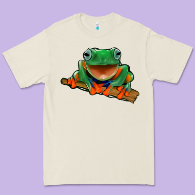 Frog Premium Tee Designed By Jasminsmagicworld