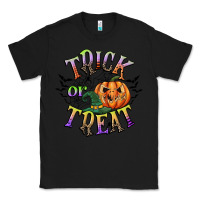 Black trick or treat Classic Tee - CowGirlArtShop