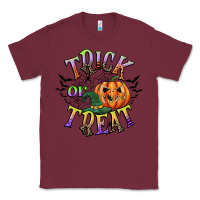 Burgundy trick or treat Classic Tee - CowGirlArtShop