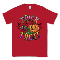 Red trick or treat Classic Tee - CowGirlArtShop
