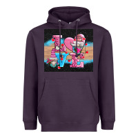 Plum v.d love gnomes Heavyweight Hoodie - AdoDesignShop