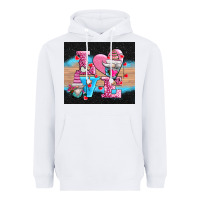 White v.d love gnomes Heavyweight Hoodie - AdoDesignShop