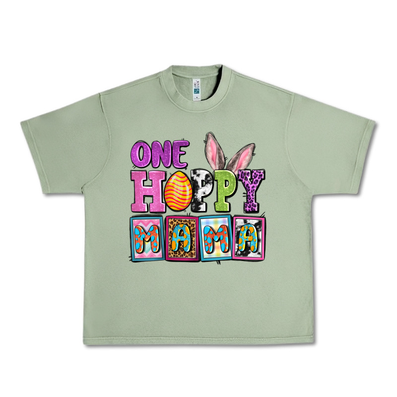 Easter Day One Hoppy Mama Urban Heavy Tee by OliviaCreatesArt | Teevron