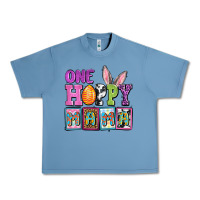 Pebble Blue Easter Day One hoppy mama Urban Heavy Tee - OliviaCreatesArt