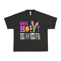 Pigment Black Easter Day One hoppy mama Urban Heavy Tee - OliviaCreatesArt