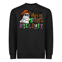 Black this is some bull shit Heavyweight Sweatshirt - AdoDesignShop