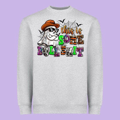 This Is Some Bull Shit Heavyweight Sweatshirt Designed By Adodesignshop