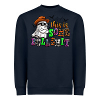 Navy this is some bull shit Heavyweight Sweatshirt - AdoDesignShop