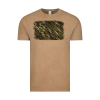 Vintage Coffee Camouflage Background Vintage Tee - Jasminsmagicworld