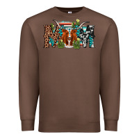 Chestnut longhorn mom Premium Sweatshirt - AdoDesignShop