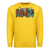 Lemon longhorn mom Premium Sweatshirt - AdoDesignShop