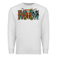 Oatmeal Heather longhorn mom Premium Sweatshirt - AdoDesignShop