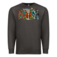 Smoke longhorn mom Premium Sweatshirt - AdoDesignShop