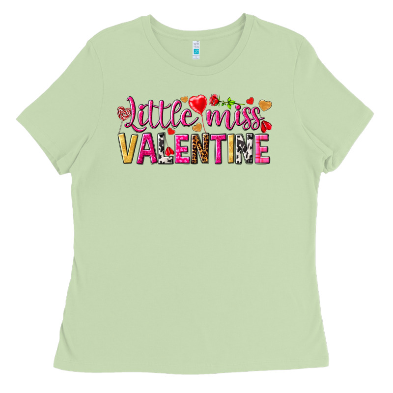 Little Miss Valentine Ladies Tee by HowdyJamesFarm | Teevron