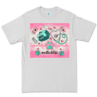 Dove Grey #vettechlife Premium Tee - TumblerDesignByShophia