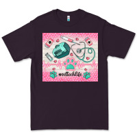 Plum #vettechlife Premium Tee - TumblerDesignByShophia