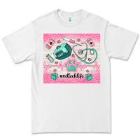 White #vettechlife Premium Tee - TumblerDesignByShophia