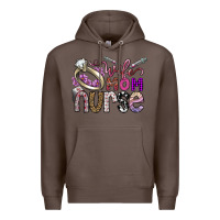 Coffee wife mom nurse Premium Hoodie - SublimationCraftShop