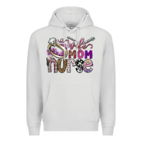 Dove Grey wife mom nurse Premium Hoodie - SublimationCraftShop
