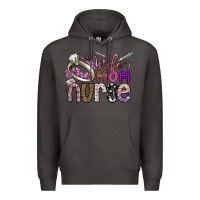Smoke wife mom nurse Premium Hoodie - SublimationCraftShop