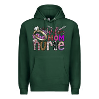 Sports Green wife mom nurse Premium Hoodie - SublimationCraftShop