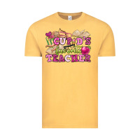 Vintage Mustard cupid's favorite teacher Vintage Tee - OliviaCreatesArt