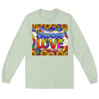 Matcha Western Choose Love Tumbler Long Sleeve Tee - BundleAndBundleShop