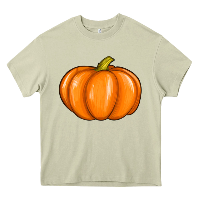 Pumpkin Heavy Core Tee by texasbilliewilder | Teevron