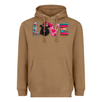 Toasted Coconut belted galloway Heavyweight Hoodie - AdoDesignShop