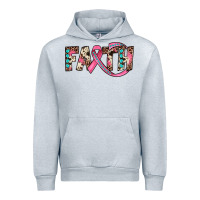 Heather Grey faith Urban Hoodie - JahusDesignShop