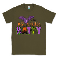 Army Green just a little batty Classic Tee - CowGirlArtShop