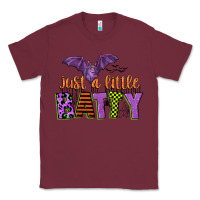 Burgundy just a little batty Classic Tee - CowGirlArtShop