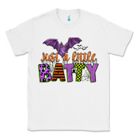 White just a little batty Classic Tee - CowGirlArtShop