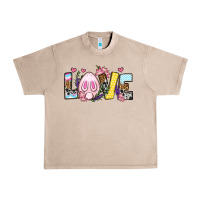 French Oak Easter Day Love Easter Urban Heavy Tee - OliviaCreatesArt