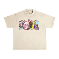 Sandshell Easter Day Love Easter Urban Heavy Tee - OliviaCreatesArt