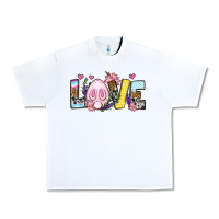 White Easter Day Love Easter Urban Heavy Tee - OliviaCreatesArt
