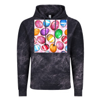 Cloud Black Easter Eggs Seamless Pattern Vintage Hoodie - BundleAndBundleShop