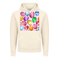 Vintage Artic Easter Eggs Seamless Pattern Vintage Hoodie - BundleAndBundleShop