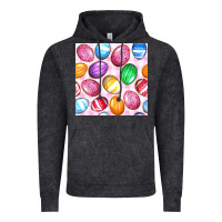 Vintage Black Easter Eggs Seamless Pattern Vintage Hoodie - BundleAndBundleShop