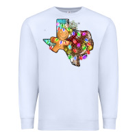 White christmas texas map Premium Sweatshirt - AdoDesignShop