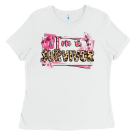 White im a survivor cancer awareness Ladies Tee - CowGirlArtShop