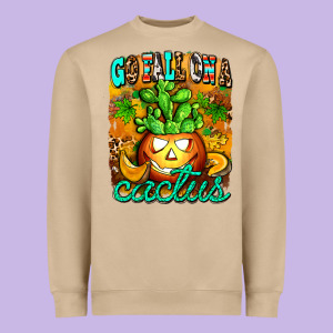 Go Fall On A Cactus Heavyweight Sweatshirt Designed By Adodesignshop
