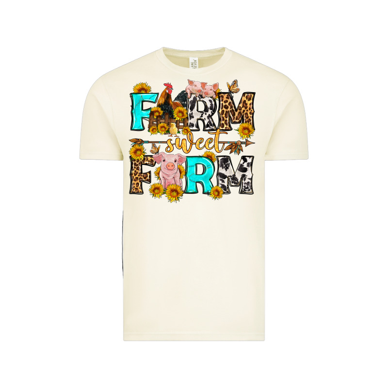Farm Sweet Farm Western  Olivia Vintage Tee by OliviaCreatesArt | Teevron