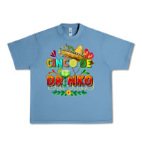 Pebble Blue Cinco de drinko Urban Heavy Tee - FaDigitalArtStudio
