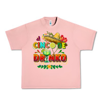 Salmon Cinco de drinko Urban Heavy Tee - FaDigitalArtStudio