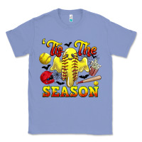 Colony Blue tis the season softball halloween Classic Tee - CowGirlArtShop