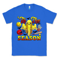 True Royal tis the season softball halloween Classic Tee - CowGirlArtShop