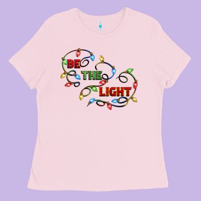Be The Light Ladies Tee Designed By Cowgirlartshop